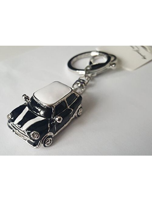 Mini Style Car Keychain Gift Rhinestone Detail Cooper Novelty