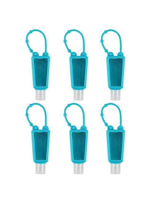 LONGWAY Portable Travel Bottles, 30ml Leak Proof Refillable Travel Containers Empty Bottles Perfect for Hand Sanitizer, Liquid Soap, Lotion