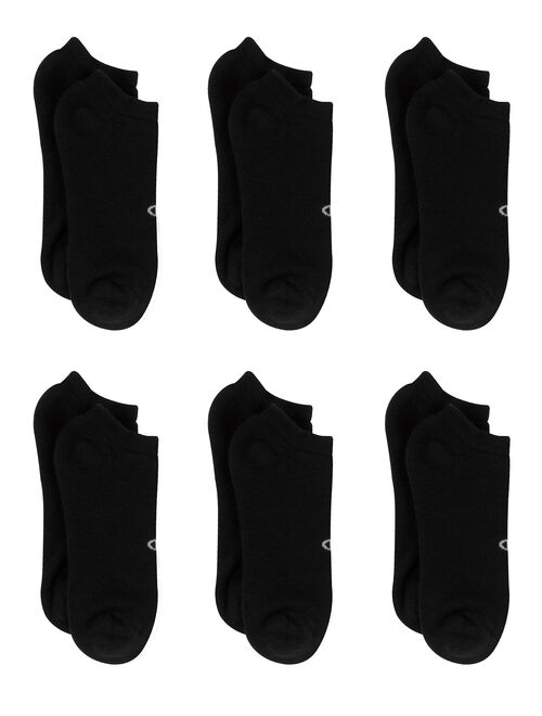 Champion Men's Double Dry Performance No-Show Socks, 6 Pack