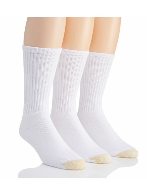 Men's Gold Toe 2187S Ultra Tec Crew Socks - 3 Pack