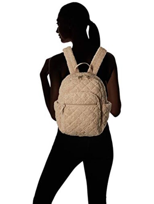 Vera Bradley Women's Teddy Fleece Sherpa Small Backpack Bookbag