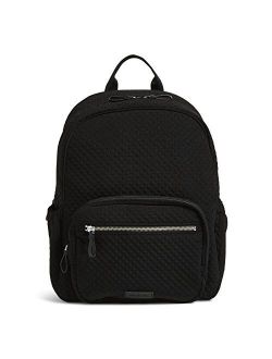 Women's Microfiber Backpack Baby Diaper Bag, Classic Black, One Size