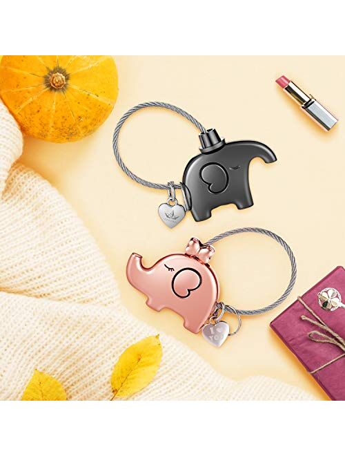 ICECORAL Kissing Whale Couple Keychains Custom Key Ring For Women boyfriend Christmas Gift