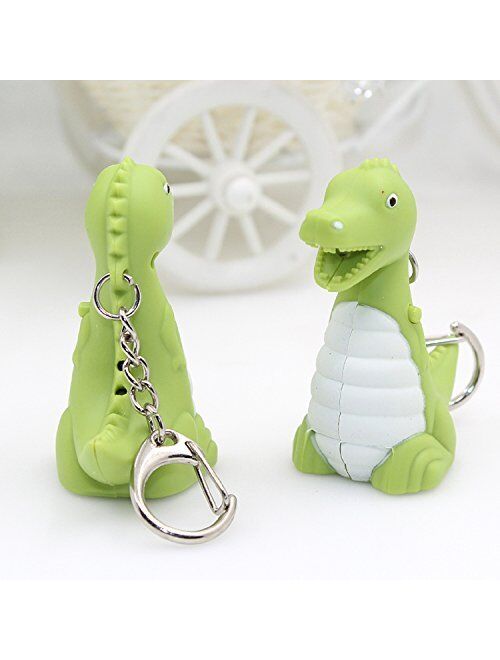 BG247 Animal Keychain with LED Light And Sound - 2-Pack