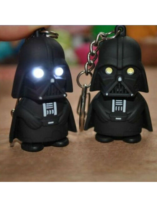 Keychain With LED Light Star Wars Darth Vader With Sound Keyring Chic Gift