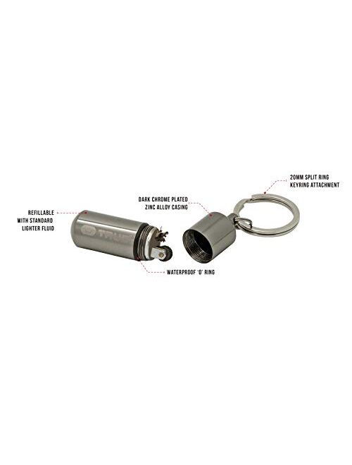 True Utility FireStash Keychain With Lighter Multi-Tool