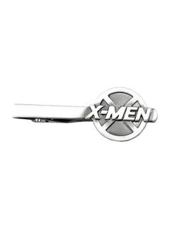 X-Men Logo Fashion Novelty Tie Bar Clip Movie Comic Series with Gift Box