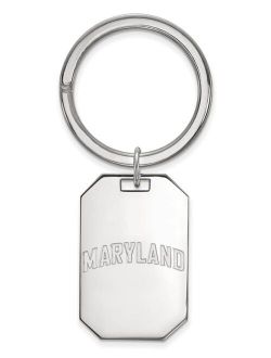 Maryland Key Chain (Sterling Silver)