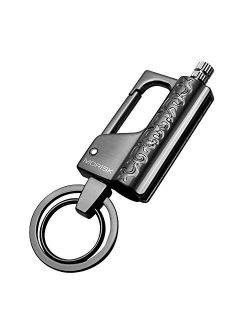 2x Permanent Match Keychain Emergency Lighter Waterproof Survival Portable Camp