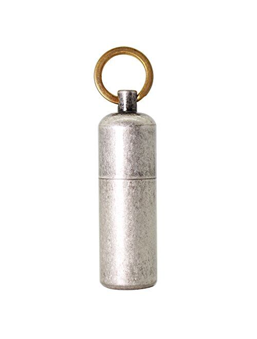 PPFISH Mini Brass Lighter - EDC Peanut Keychain With Lighter - Waterproof Fire Starter Especially for Survival and Emergency Use