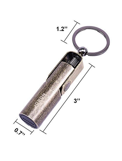 Permanent Metal Match Lighter Forever Keychain With Lighter Waterproof Match EDC Emergency Matchstick Survival Flint Fire Starter