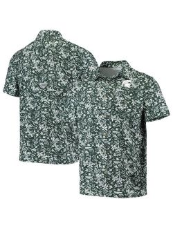 Green Michigan State Spartans Super Slack Tide Button-Up Shirt