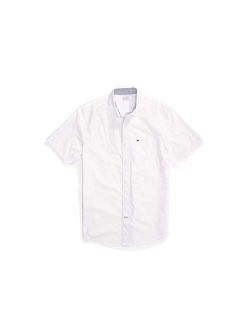 Men's Adaptive Magnetic Short Sleeve Button Shirt Slim Fit