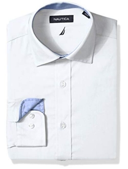 Men's Classic Fit Spread Collar Dress Shirt