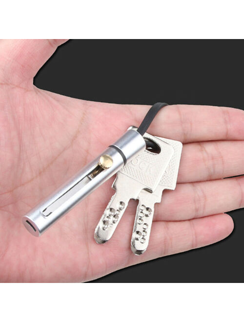Mini Pocket Knife Keychain Pendant Metal Folding Blade Fruit Cutter Kitchen Tool