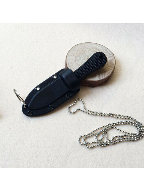 Stainless Steel Pocket Knife Keychain Mini Pendant Blade Cleaver Cutter Tool