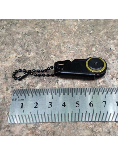 Mini Pocket Knife Folding Keychain Cutter Portable Key Ring Pendant Blade Tool