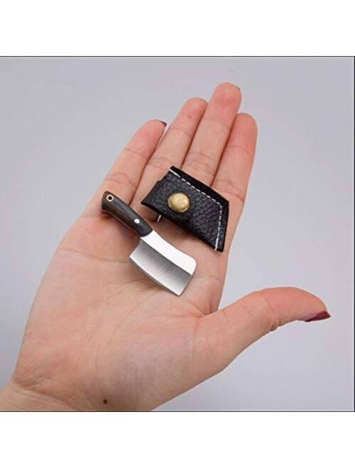 PUOSUO EDC Multi-Function Keyring Mini Pocket Knife Keychain Stainless Steel Necklace Knife