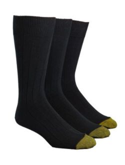Men's Hampton Reinforced Toe Socks, 3 Pack