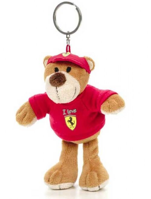 Ferrari Teddy Bear Keychain