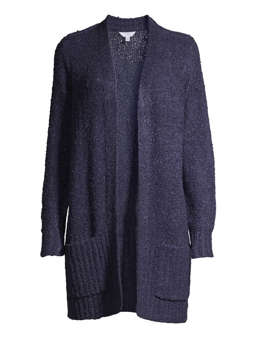 Time and Tru Women's Boucle Cardigan