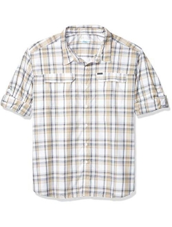 Men's Silver Ridge 2.0 Plaid Long Sleeve Shirt, UV Sun Protection, Moisture Wicking Fabric