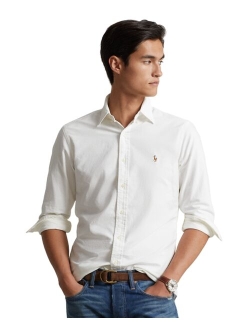 Men's Classic Fit Long Sleeve Solid Oxford Shirt
