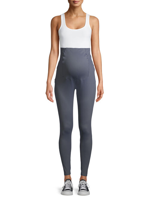 Maternity Time and Tru Active Leggings with Ruching