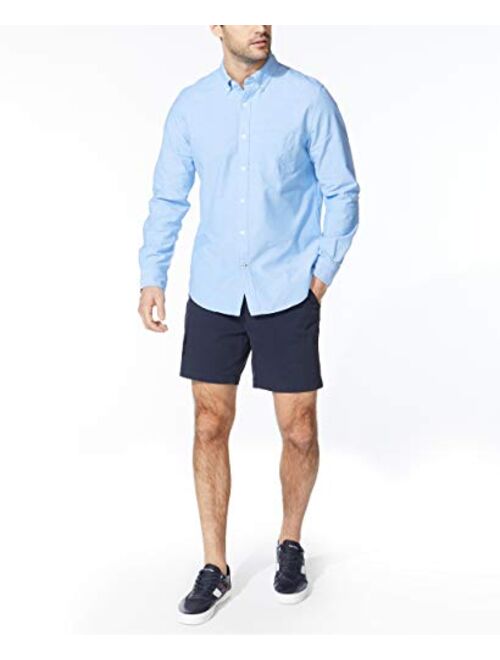 Nautica Men's Long Sleeve Button Down Oxford Shirt