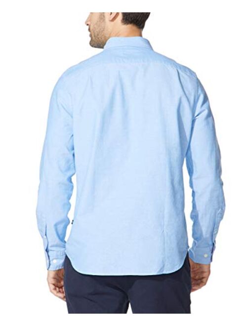 Nautica Men's Long Sleeve Button Down Oxford Shirt
