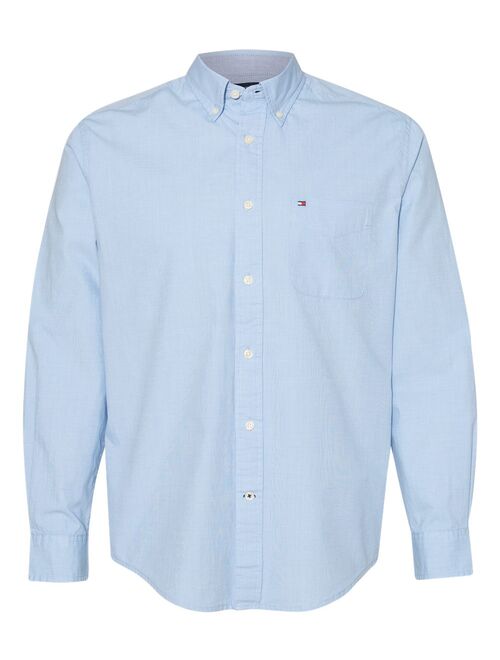 Tommy Hilfiger Mens Capote End-on-End Chambray Shirt 13H1861, 3XL, 3XL