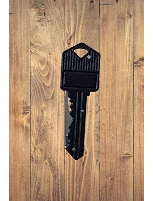Pocket Keychain Knife Black (Black)