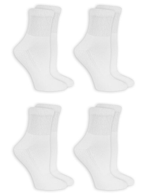 Dr. Scholl's Women's Diabetes and Circulatory Ankle Socks 4 Pair