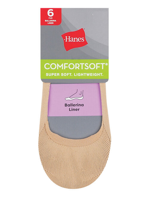 Hanes Women's Comfortsoft Liner 6 pack