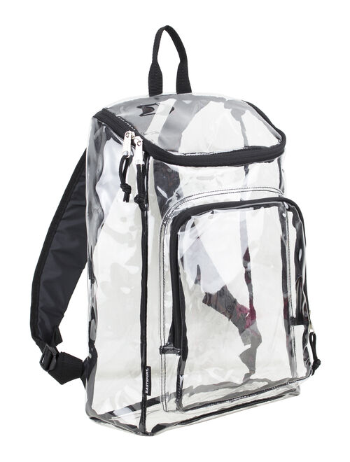 eastsport clear top loader backpack