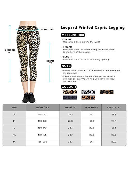 FITTIN Women's Workout Leggings with Pocket - Yoga Pants for Running Sports Fitness Gym