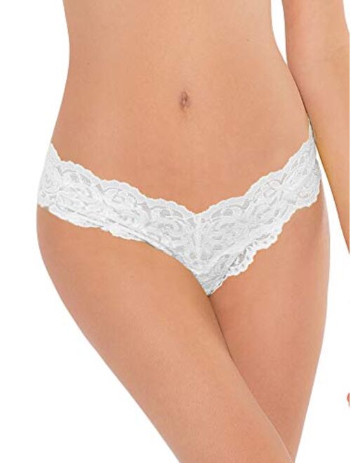 Smart & Sexy Women's Signature Lace Thong, 2-Pack