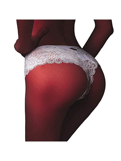 Mikey Store Women Sexy Lingerie G-string Mesh Briefs Underwear Panties T string Thongs Knick