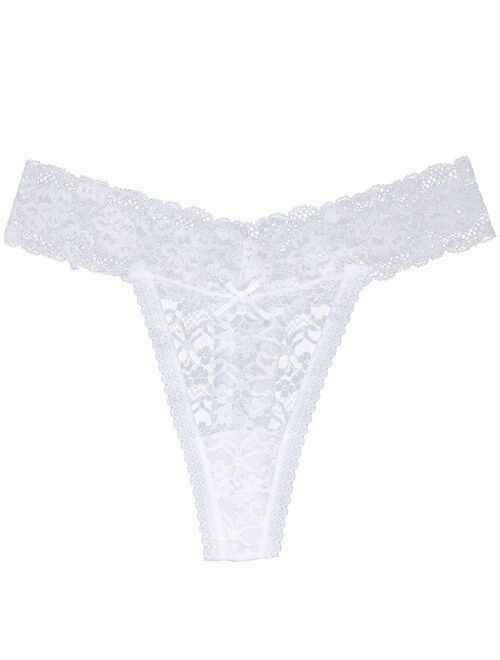 SAYFUT Women's Lace Thongs Bikini Panties Sexy Lingerie Panty G-String Underwear Set 3 Pack