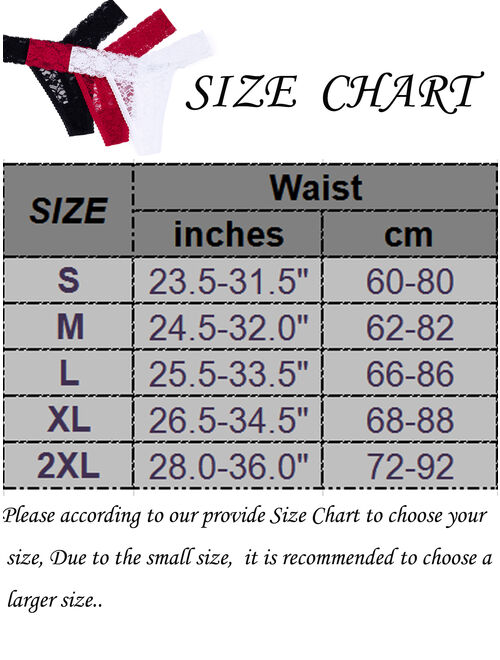 SAYFUT Women's Lace Thongs Bikini Panties Sexy Lingerie Panty G-String Underwear Set 3 Pack