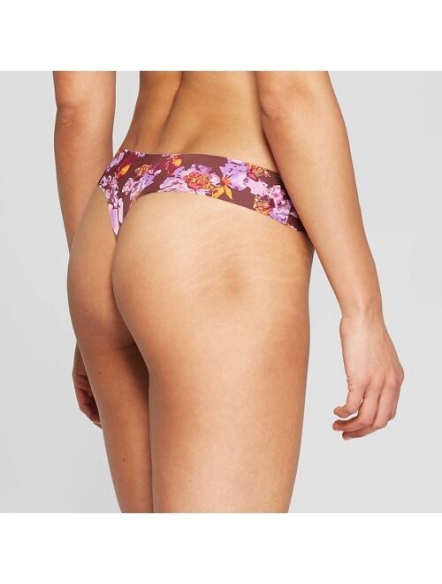 Women's Laser Cut Thong - Auden