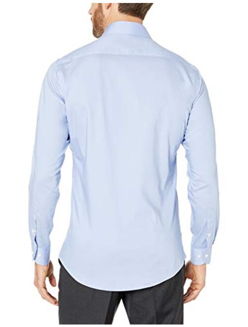 Amazon Brand - Buttoned Down Men's Slim Fit Non-Iron Micro Twill Dress Shirt