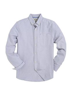 Piero Lusso Men's Long Sleeve Regular Fit Dress Shirt