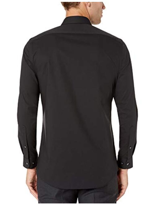 Amazon Essentials Men's Slim-fit Wrinkle-Resistant Stretch Dress Shirt