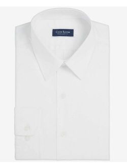 $135 Club Room 16.5 34/35 Men's Regular-Fit White Long-Sleeve Button Dress Shirt