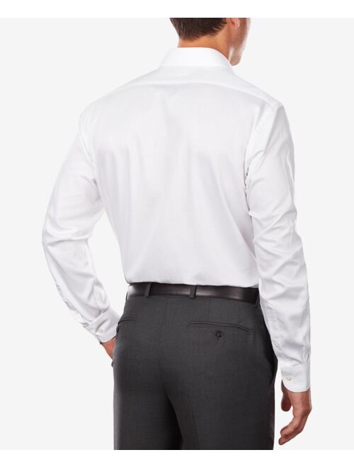 Van Heusen Men's Classic/Regular Fit Long Sleeve Stretch Wrinkle Free Sateen Dress Shirt