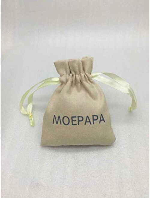 Moepapa Pearl Hoop Earrings Ear Cuff no piercing 2pacs Set