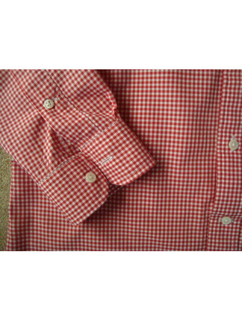 Polo Ralph Lauren Lauren Ralph Lauren Check Cotton Button Down Shirt. NEW. 15 Inch / Medium.