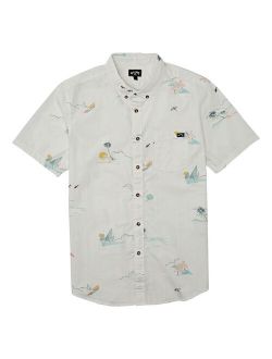 | Off-White Palm Short-Sleeve Button-Up - Men
