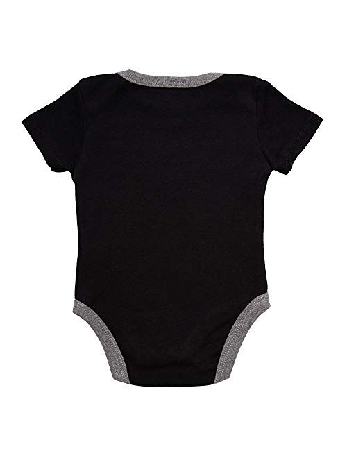 Spongebob Squarepants Baby Boys' Short Sleeve Onesies Bodysuit 3Pack Set (0-9 Months)